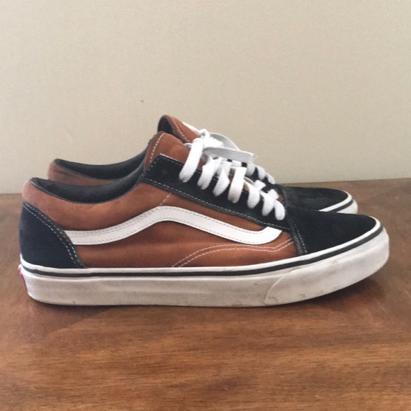 Vans Shoes - Old skul vans custom bleached size 9 in men’s